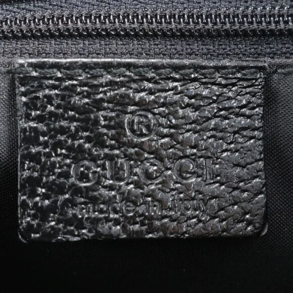 Gucci Jackie Leather Shoulder Bag Tote Black - Picture 8 of 9